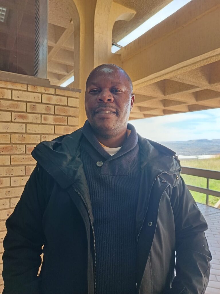 Mohlakoana Mokoena the manager of TMDM emergency services
