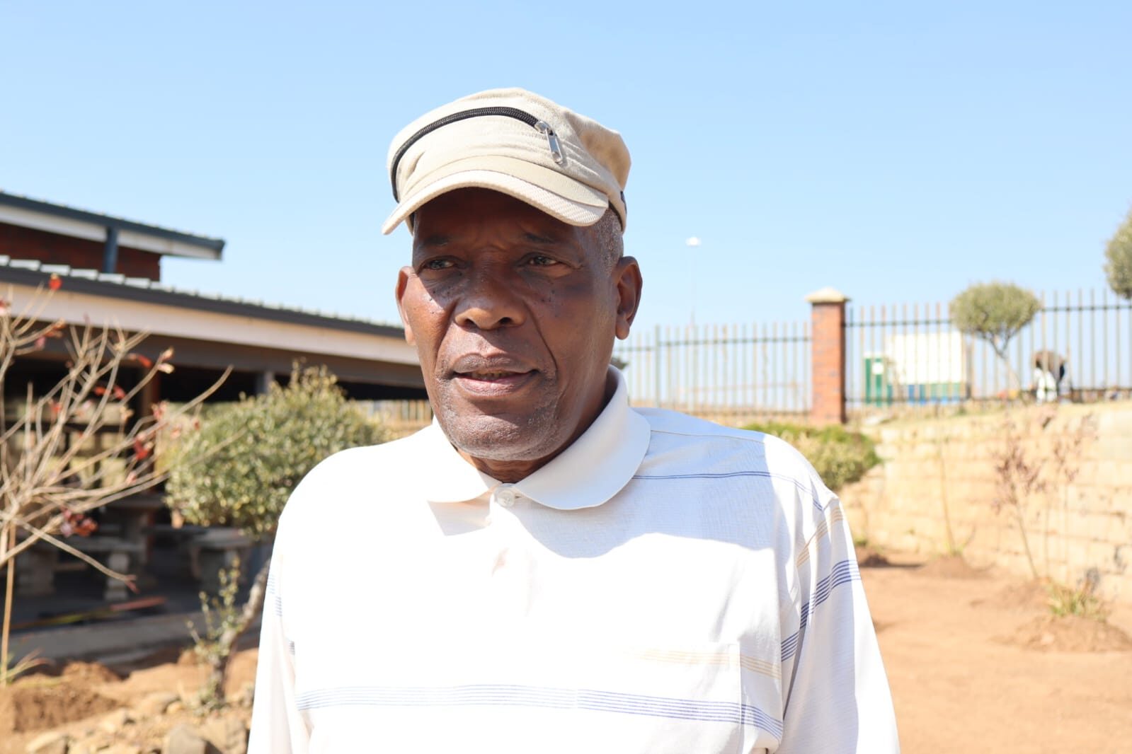 Concerned resident Mabidi Matjele at the Mineral Resources Development Bill consultation
