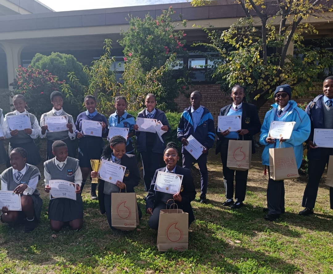 Learners from the schools that participated in the Thabo Mofutsanyana District budget speech speaking competition