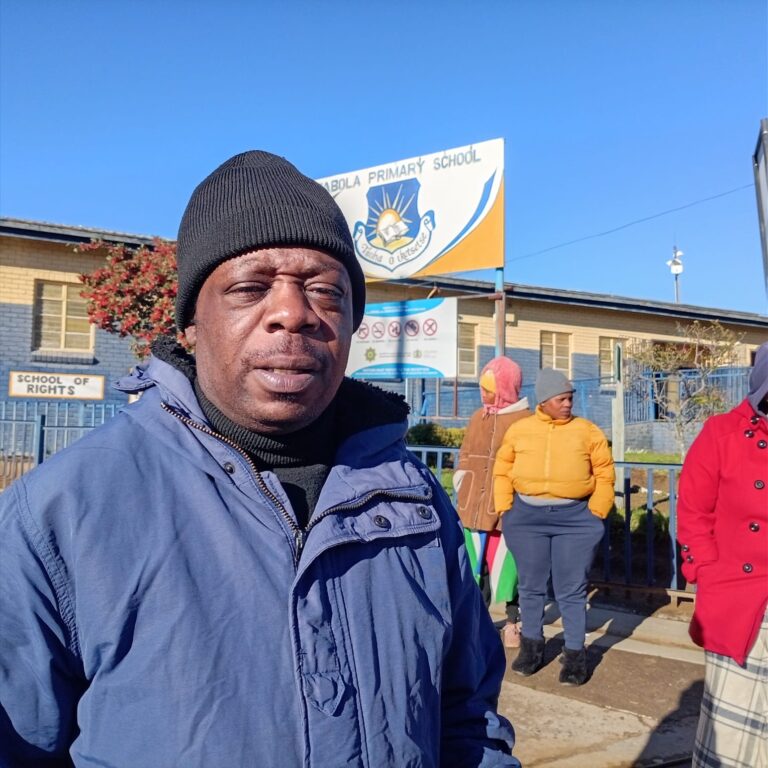 Tabola SGB chairperson Sipho Moloi says the demand removal of principal with immediate effect