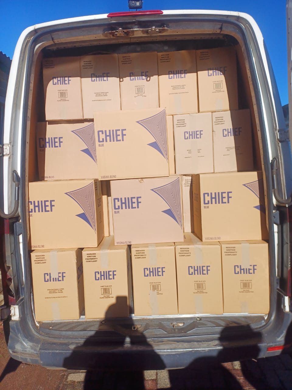 Discovered Illicit cigarette consignment estimated to R7.8 milllion.