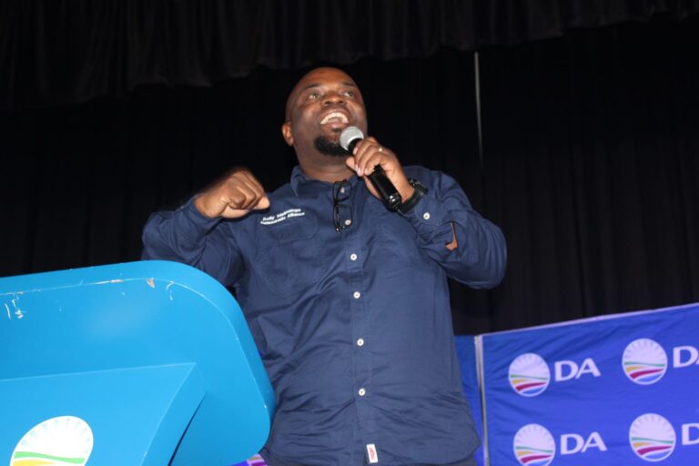 DA federal chairperson Solly Msimanga
