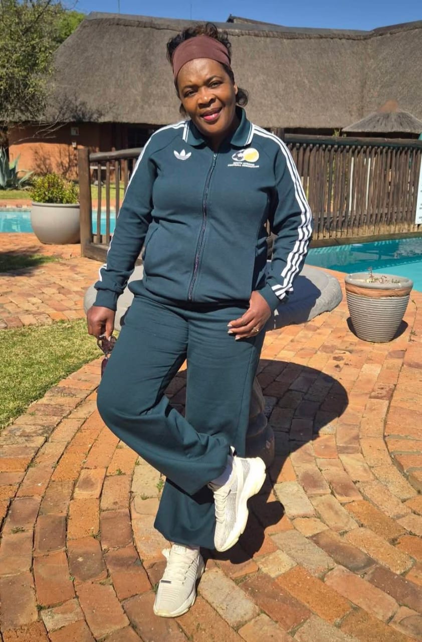 In Photo (supplied): Elizabeth De Koker, SAFA Thabo Mofutsanyana President and SAFA NEC member.