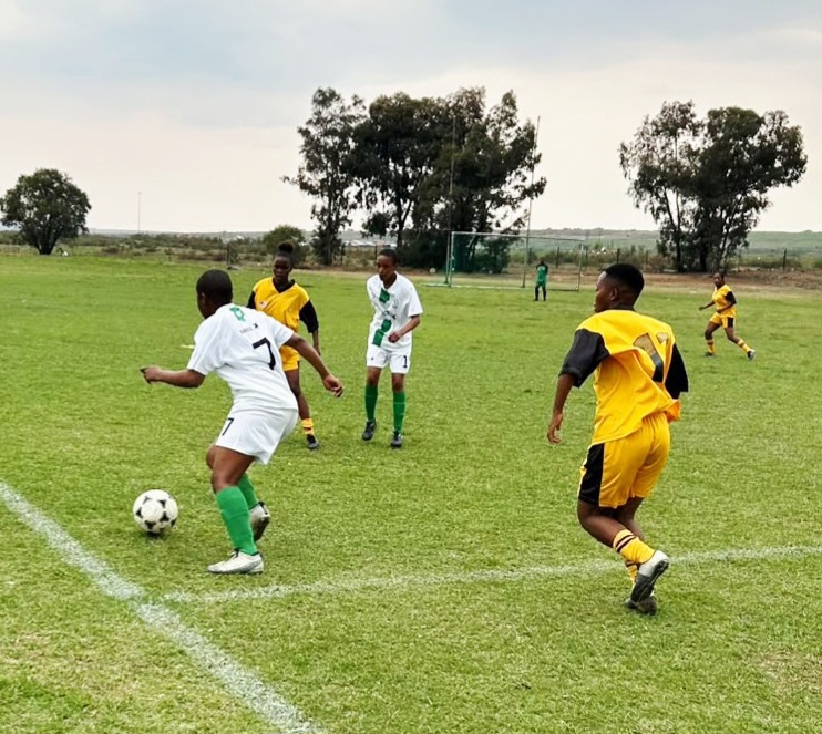 Young Flames ladies XI against Derby ladies