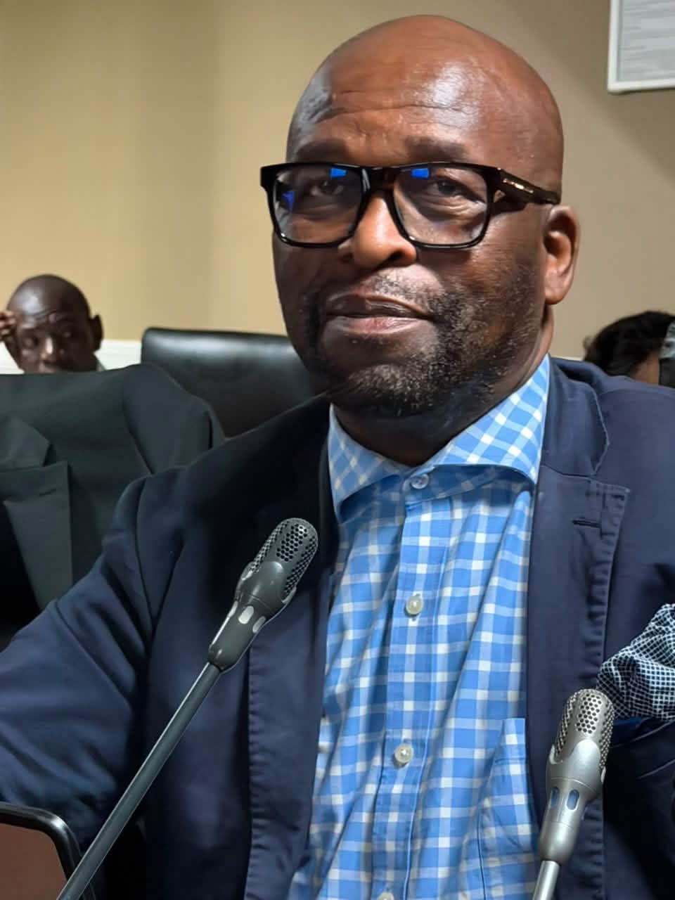 Audit committee member Sidwell Mofokeng